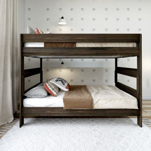 Bunk bed queen on hot sale bottom